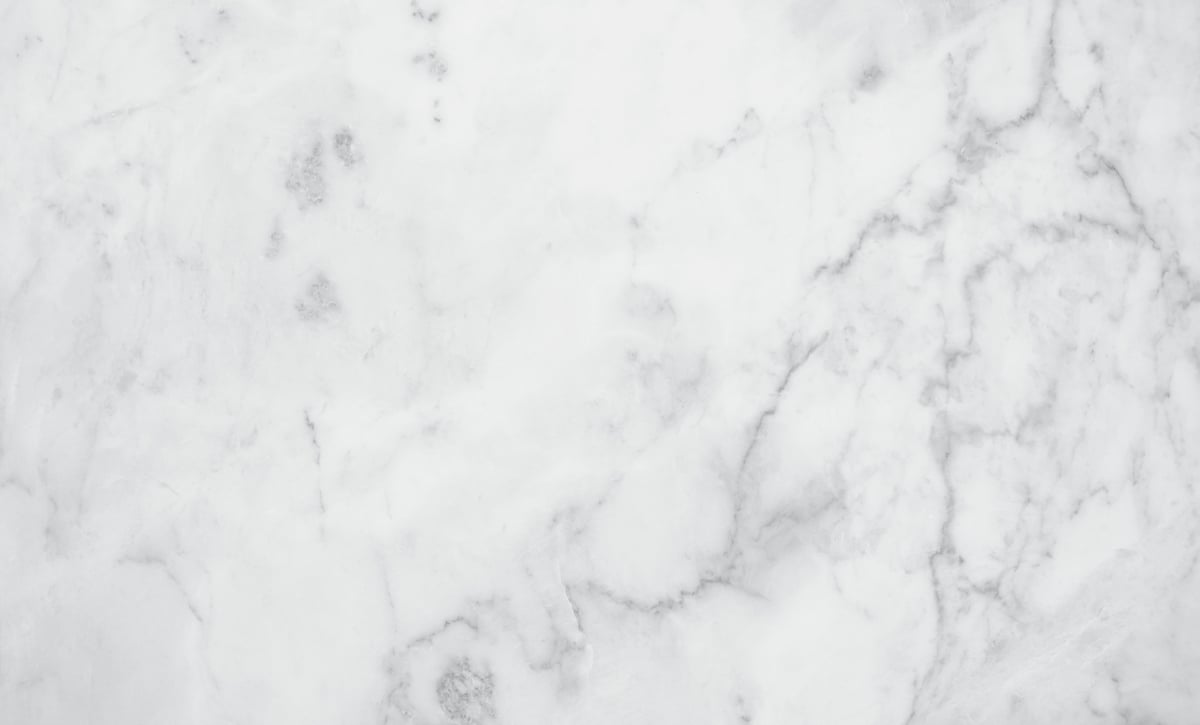 White marble slab with glossy polished surface
