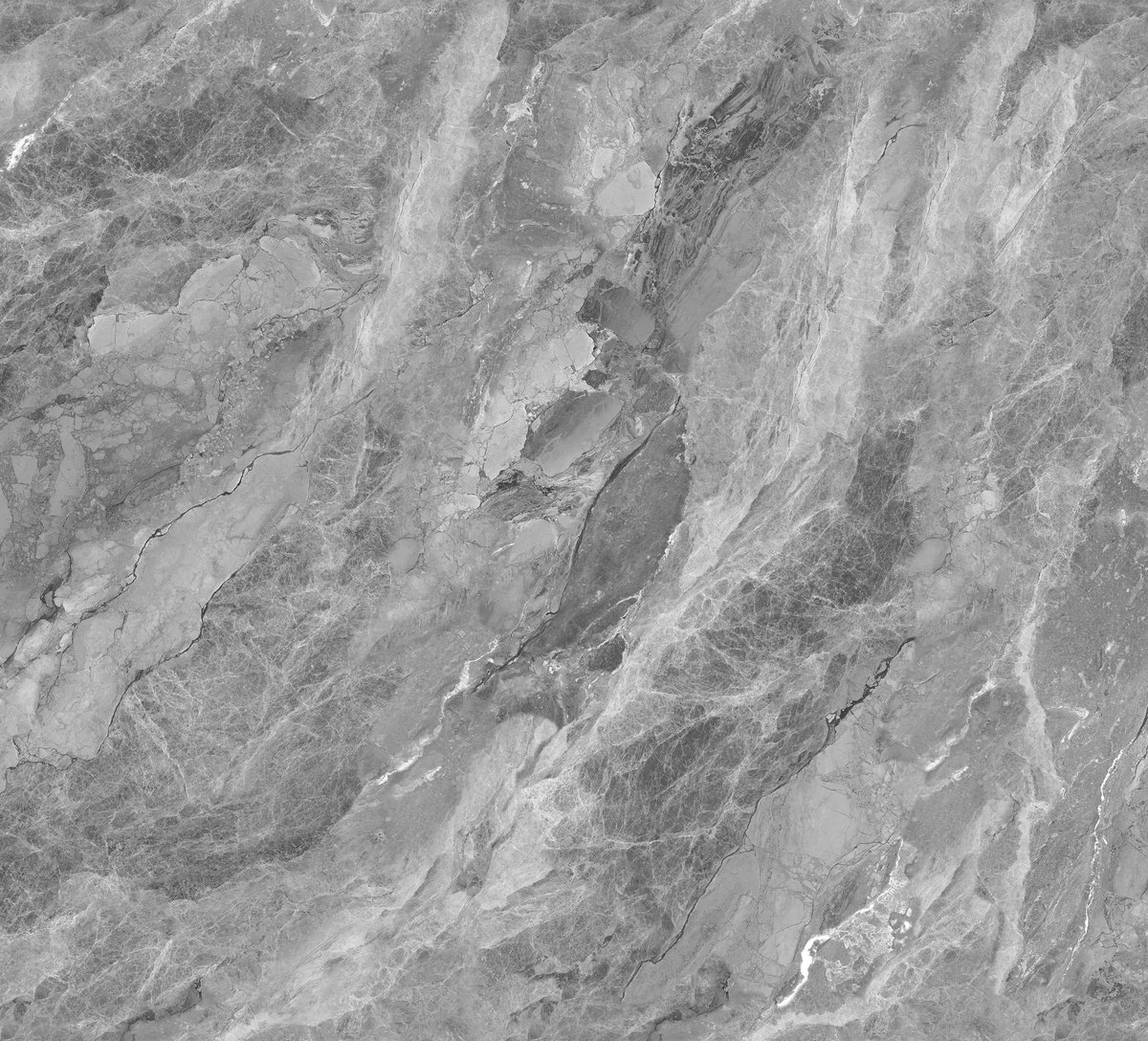 Dark marble slab with natural veining